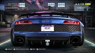 Audi R8 Perfomance 52 V10 612ps Optiktuning Nfs Heat [upl. by Atinahc]