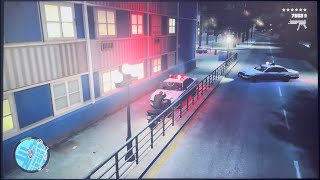 GTA 4  Shootout on Iron St  6 Star Rampage [upl. by Demmahom]