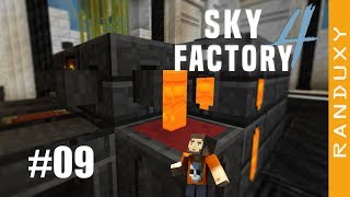 SkyFactory 4  Ep09  A trick to get Lava into a Smeltery to make NetherRack [upl. by Anitsahs]