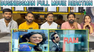 Reaction On Businessman Full Movie  part 1 [upl. by Enyalaj]