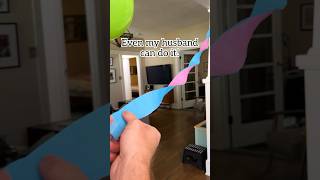 🎉 Use a chopstick and rubber bands to help easily roll out streamers partyideas party birthday [upl. by Nerrag]