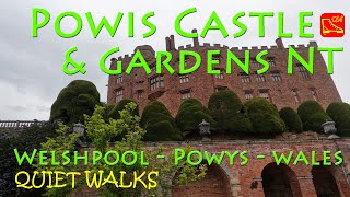 Powis Castle amp Gardens  Quiet Walks 160 [upl. by Dusa]