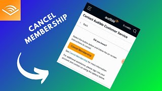 how to cancel audible membership [upl. by Yrian425]