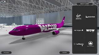 A330 Roblox Project flight liveries review [upl. by Ylatan556]