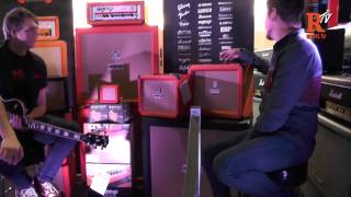 Orange Crush 35RT Combo with Marcus from Orange Amps [upl. by Peednam526]