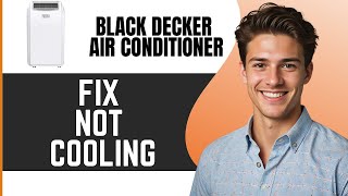 Black Decker Portable Air Conditioner not cooling  HOW TO FIX [upl. by Annmaria828]