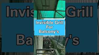 Amazing Invisible Grill For Balcony Safety Grill Steel Wire Grill [upl. by Joella]