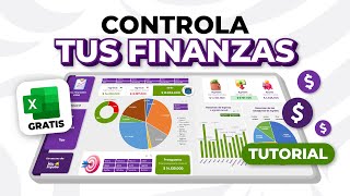 CONTABILIDAD DEL HOGAR EN EXCEL FÁCIL Y PRÁCTICO  PLANTILLA DESCARGABLE GRATIS ✅ [upl. by Siednarb]