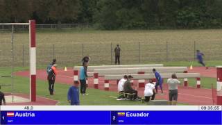 Obstacle Relay Austria vs Ecuador 2106 [upl. by Ardnaek]