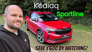 Skoda Kodiaq Sportline  Take a tour around [upl. by Gnues]