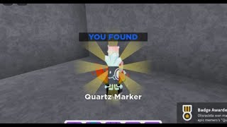 How to get QUARTZ marker in FIND THE MARKERS Roblox  UPDATED 2024 [upl. by Norha]