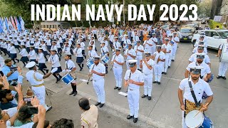 Indian Navy Day 2023  Sea Cadet Corps  Indian Army Choppers  4th December Gateway of India Mumbai [upl. by Nothgierc219]