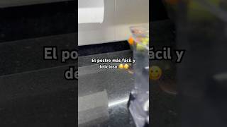 Receta para postre fácil y delicioso 🤩 pay de queso postres recetasfaciles paydequeso foodie [upl. by Lledniw]