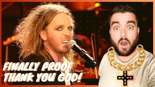 Tim Minchin  Thank you god First time reaction I know this would go sideways lol [upl. by Clie688]