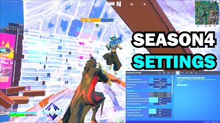 New BEST Controller Fortnite SettingsSensitivity LINEAR AIMBOT  Chapter 4 Settings  PS4XBOX [upl. by Knox286]