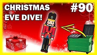 Dumpster Diving Christmas Eve AMAZING Finds Night 90 [upl. by Bore340]