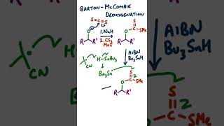 BartonMcCombie Deoxygenation organicchemistry chemistry orgo [upl. by Ma]