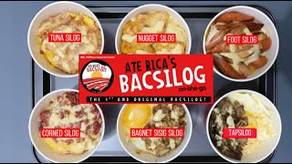 ATE RICAS BACSILOG ON THE GO  1ST ORIGINAL BACSILOG  Vlog  102 [upl. by Bette-Ann713]