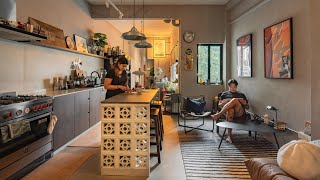 A Playful Young Couples 1900s Shophouse With Unique Vintage Furniture And Decor [upl. by Krasnoff376]