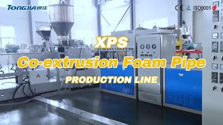 XPS Coextrusion Foam Pipe Production Line [upl. by Llerdna]