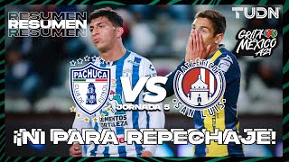 Resumen y goles  Pachuca vs Atl San Luis  Grita México AP2021  J5  TUDN [upl. by Dracir]