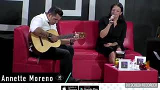 ANNETTE MORENO  JARDÍN DE ROSAS  ACÚSTICO 2018 [upl. by Drallim48]