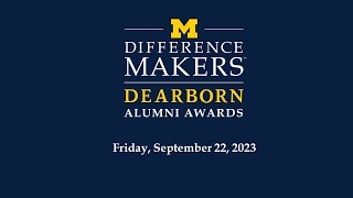 2023 Alumni Difference Makers Awards Ceremony September 22 [upl. by Anazus442]