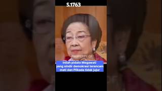 INILAH PIDATO MEGAWATI YANG SINDIR DEMOKRASI TERANCAM MATI DAN PILKADA TIDAK JUJUR [upl. by Luca]