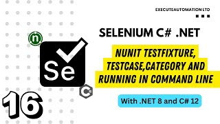 16  Working with NUnit TestFixture TestCase Category and running in command line [upl. by Nathanoj220]