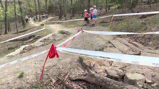 US PRO CUP 2023 mountain bike race walking the course on practice day Part 1 [upl. by Iarised640]