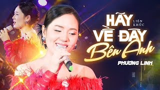 HÃY VỀ ĐÂY BÊN ANH  PHƯƠNG LINH quotđốn timquot fans khi cover bản tình ca ngọt nào của DUY MẠNH [upl. by Inaleon]