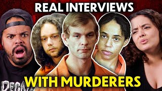 Adults React To Shocking Interviews With Murderers  React [upl. by Missie]