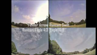 Foxeer Arrow HS1190 VS Runcam Swift and Eagle 169 amp 43 [upl. by Bernie165]