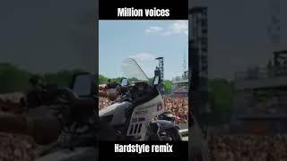 Watch Million Voices Hardstyle Remix on our channel 🔥🔥 [upl. by Htebsle]