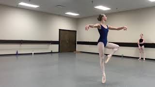 Morgan Davis Pharaohs Daughter Variation All American Classical Ballet [upl. by Huntlee]