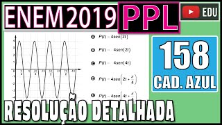 ENEM 2019 PPL 158 📘 TRIGONOMETRIA Os movimentos ondulatórios periódicos são [upl. by Spurgeon]