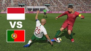 UCUP VS RONALDO  TIMNAS WORLD TOUR  PES 2019 3 [upl. by Cordula]