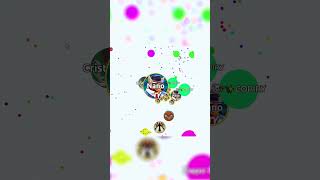 Destroying teams 2 agario games shorts [upl. by Rance]