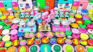 5 Minutes Satisfying with Unboxing Hello Kitty Tiny Kitchen Set  ASMR Cute Chinki Pinky Kitchen Set [upl. by Raamaj309]