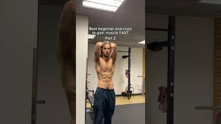 Underrated muscle building exercises fitness motivation fitnesstips gym bodybuilding biceps [upl. by Aderf]