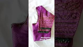 Moonglade design studiohandwork blousedesign bridalblousedesigns [upl. by Augustus]