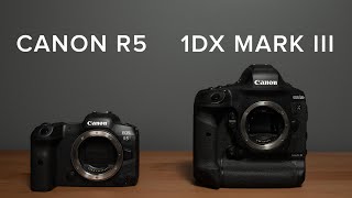 CANON R5 VS 1DX Mark III  Video Quality Overheating and Real World Use [upl. by Aydne120]