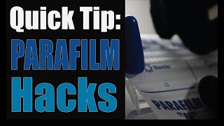 Quick Tip Making Parafilm Easy [upl. by Irallih386]