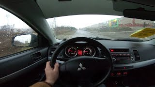 2011 Mitsubishi Lancer POV Test Drive [upl. by Hendry]