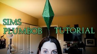 The Sims Plumbob DIY  Easy Halloween Costume Idea [upl. by Lewellen]