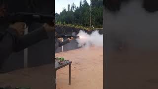 Escopeta 12 Franchi PA8 gun shooting shotgun [upl. by Litnahs33]