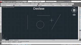 Desfase  AutoCAD  Curso [upl. by Llevert]