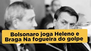 Bolsonaro Trai Aliados Acusa Militares de Planejarem Golpe Contra Ele [upl. by Eugilegna]