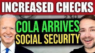 First INCREASED Checks Arriving for Social Security COLA 2024 [upl. by Marpet842]