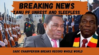 🟨Zanu PF Unrest and Sleepless  SADC Chairperson HH break record whole world 🇿🇼 [upl. by Anrol482]